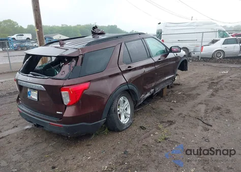 2020 Ford Explorer Xlt from USA, damaged, VIN 1FMSK8DH9LGB28133